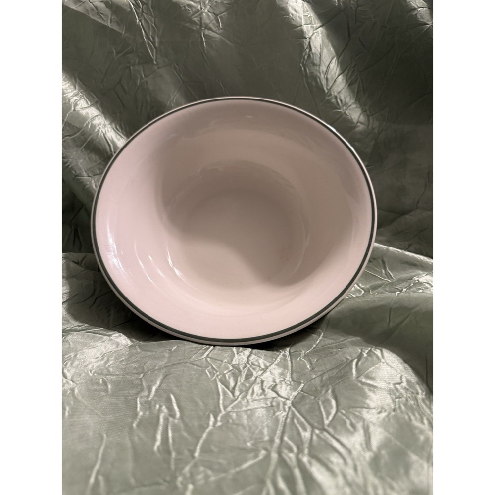Pfaltzgraff Snow Village Ceramic Christmas Bowl White Red Green Round Glossy - Picture 5 of 7